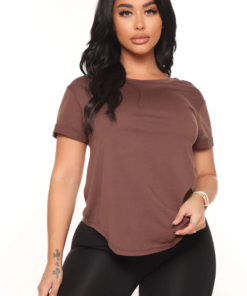Annie Cuffed Short Sleeve T-Shirt
