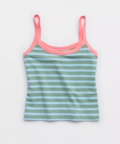 OFFLINE By Aerie Let's Stretch Ringer Tank Top